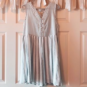 Kori boho striped mini